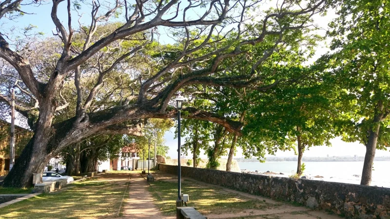 galle fort calm place